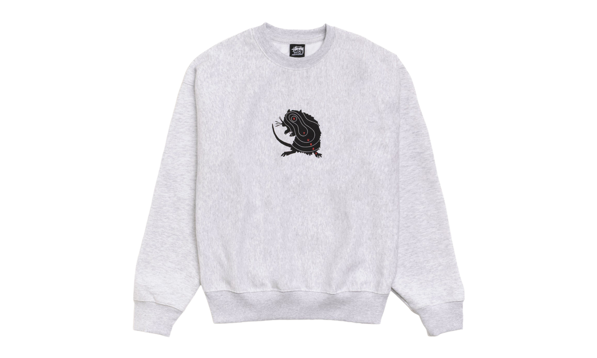 Long Range Crew "ash Grey" STUS625