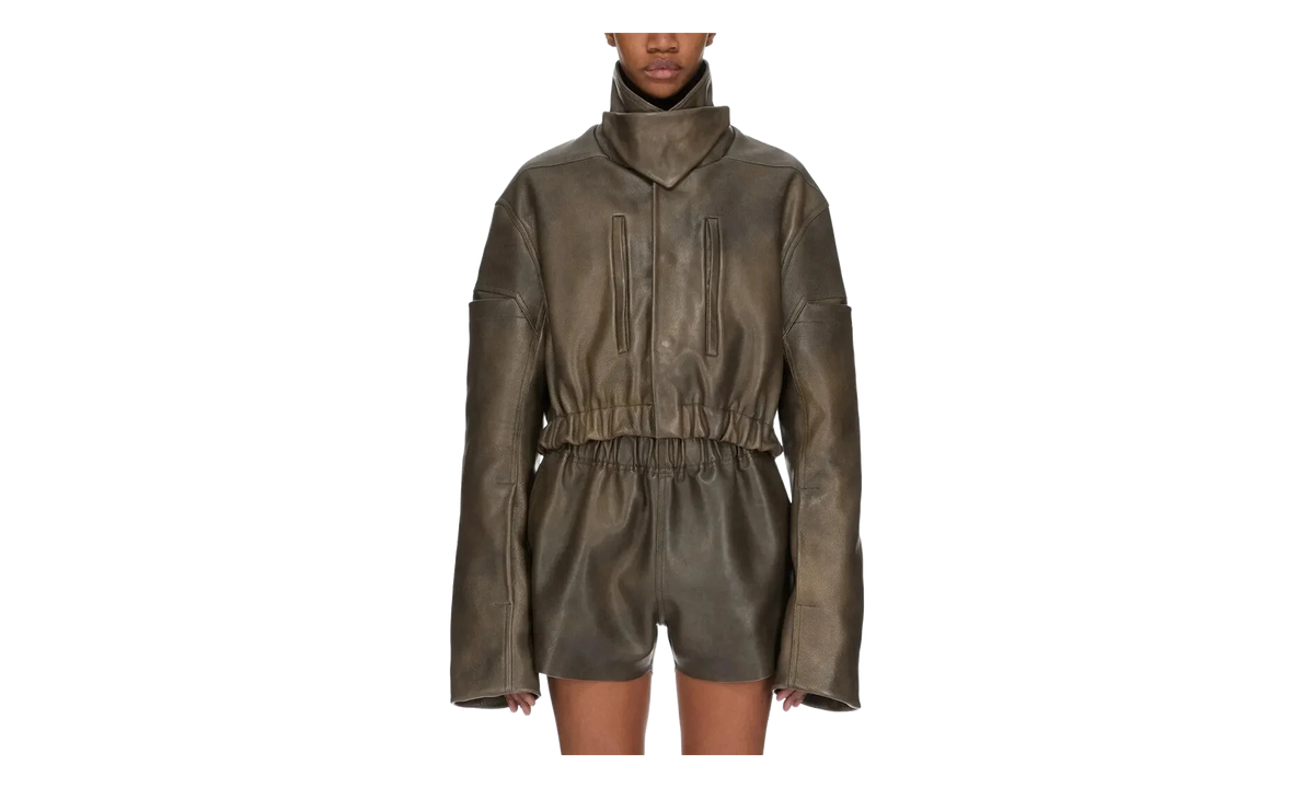Collared Mac Bomber Jacket WMNS "Washed Black" RO02F5795 LCD 39