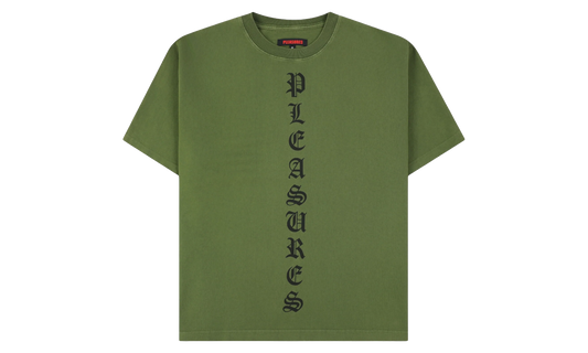 Knight Overdye Heavyweight Tee "Olive" P26F025