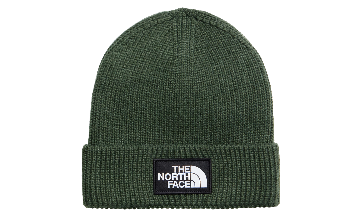 TNF Logo Box Cuffed Beanie "Green" 8CHE NLW