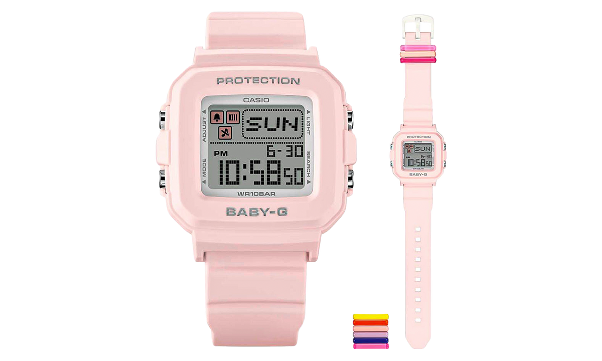Baby-G BGD10L Series Watch "Soft Pink" BGD10L 4