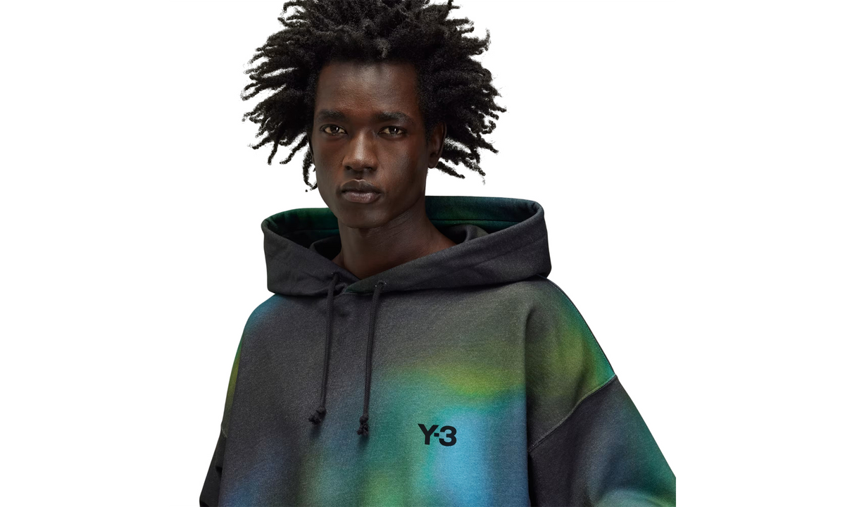 Y-3 AOP Terry Hoodie "Black Multicolor" JL8306