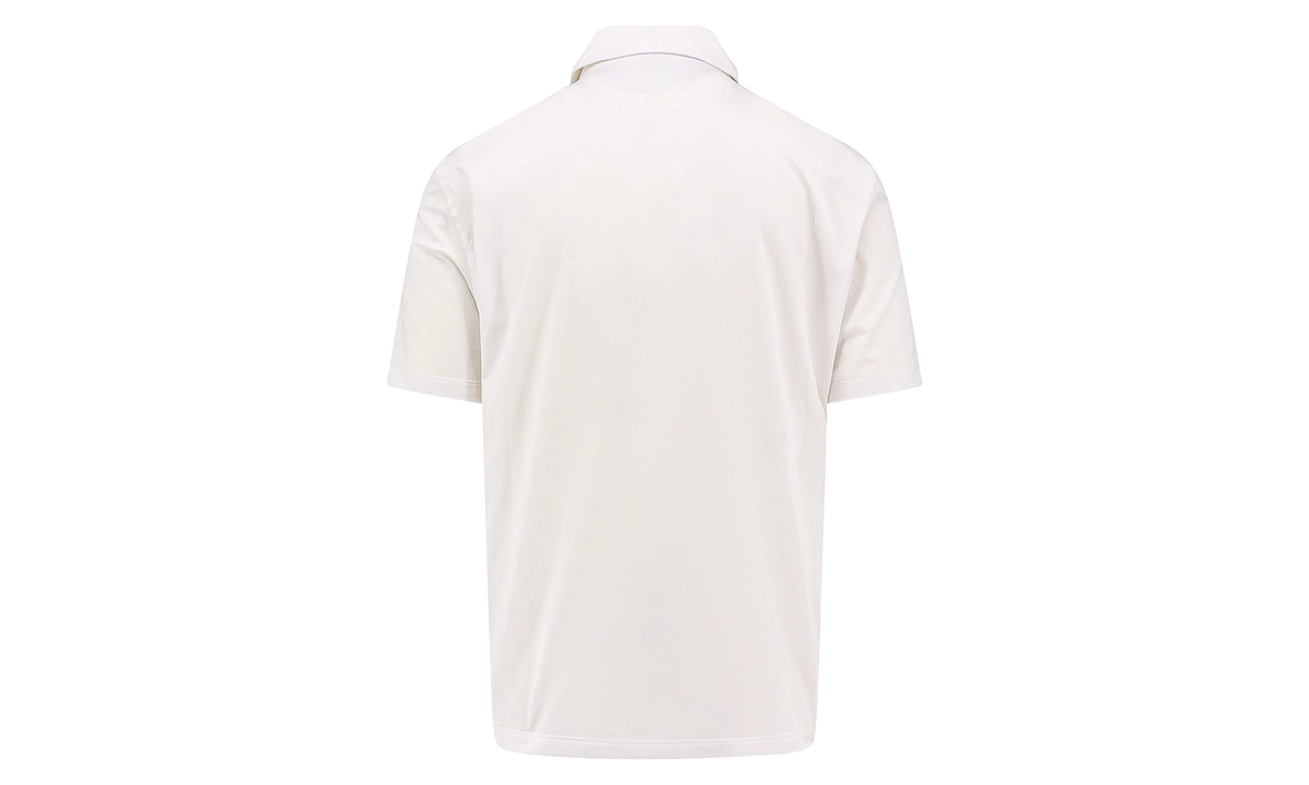 Polo Shirt With Emblem "White" BRUN3000
