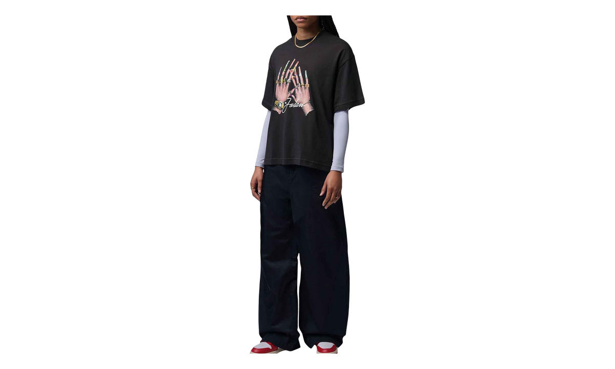 Jordan Graphic Girlfriend T-Shirt WMNS "Off Noir" IM7129 045