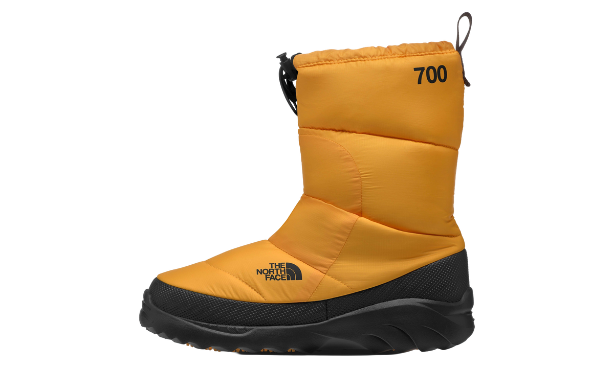 Nuptse Traction Boots "Summit Gold / TNF Black" NF0A8D90ZU3