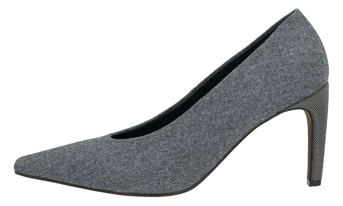 Pointed-Toe High-Heel Shoes WMNS "Grey" BRUN3024