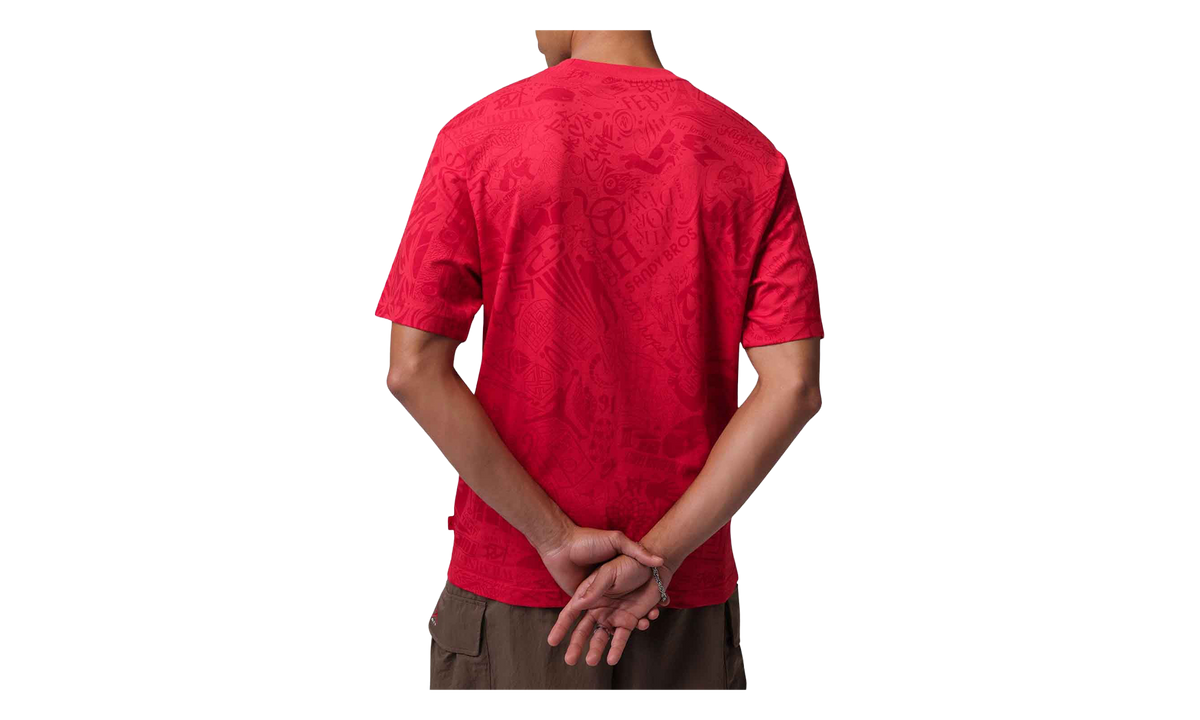Jordan Brooklyn T-Shirt "University Red / Phantom" IM9994 657