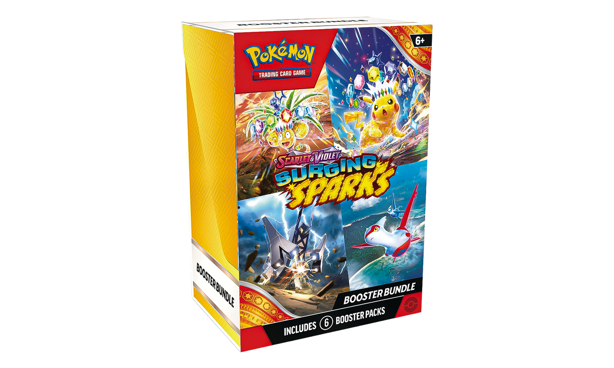 Scarlet & Violet Surging Sparks Booster Bundle "Sealed Box" POKE074