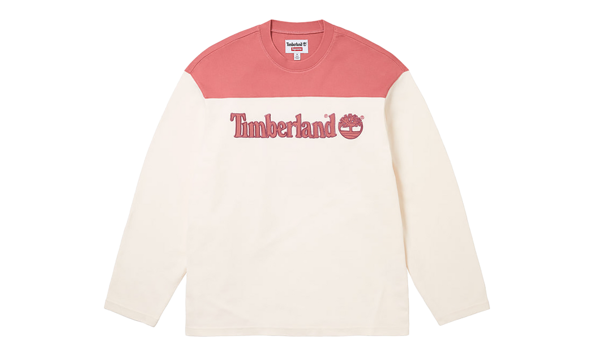Timberland L/S Football Top "FW26 - White" SU29053