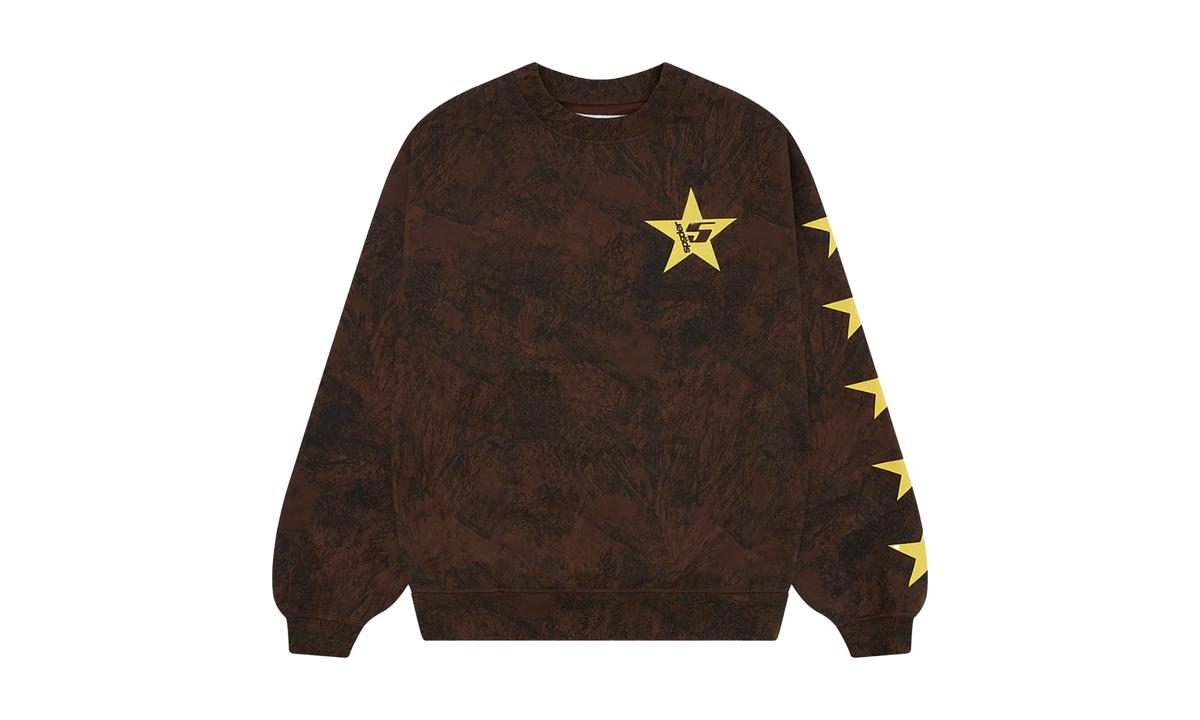 5 Crewneck Sweatshirt "Brown" SP5der172