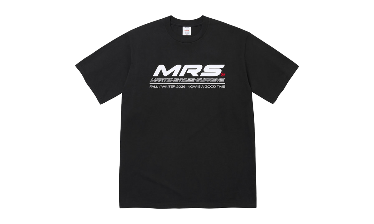 Martine Rose Now Tee "FW26 - Black" SU28993