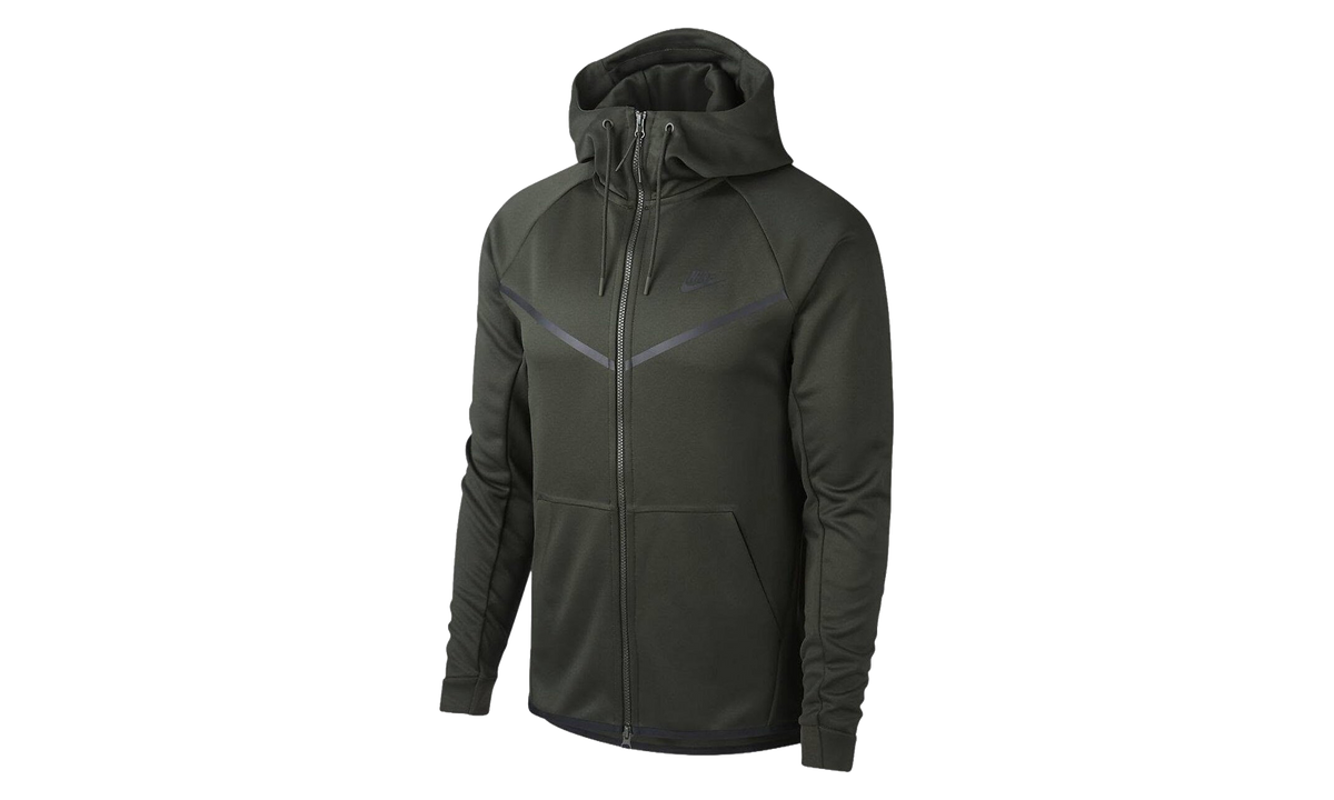 Tech Icon Pack Full-Zip Windrunner Hoodie "Green / Black" AQ0823 355