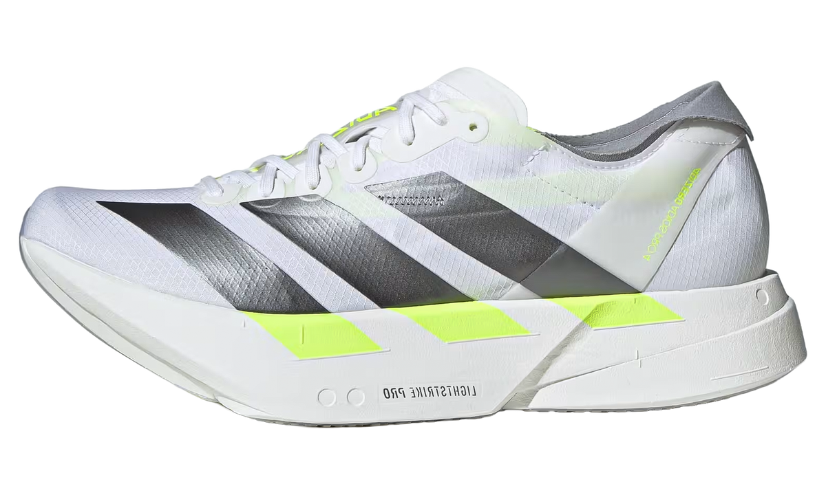 Adizero Adios Pro 4 "Cloud White Iron Metallic" KJ7036