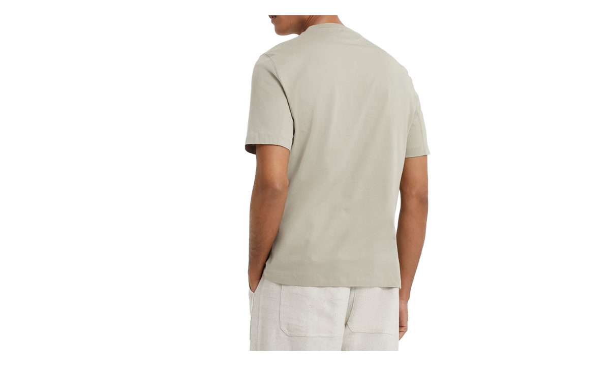 Cotton Graphic Crewneck Shirt "Jackfruit" BRUN2840