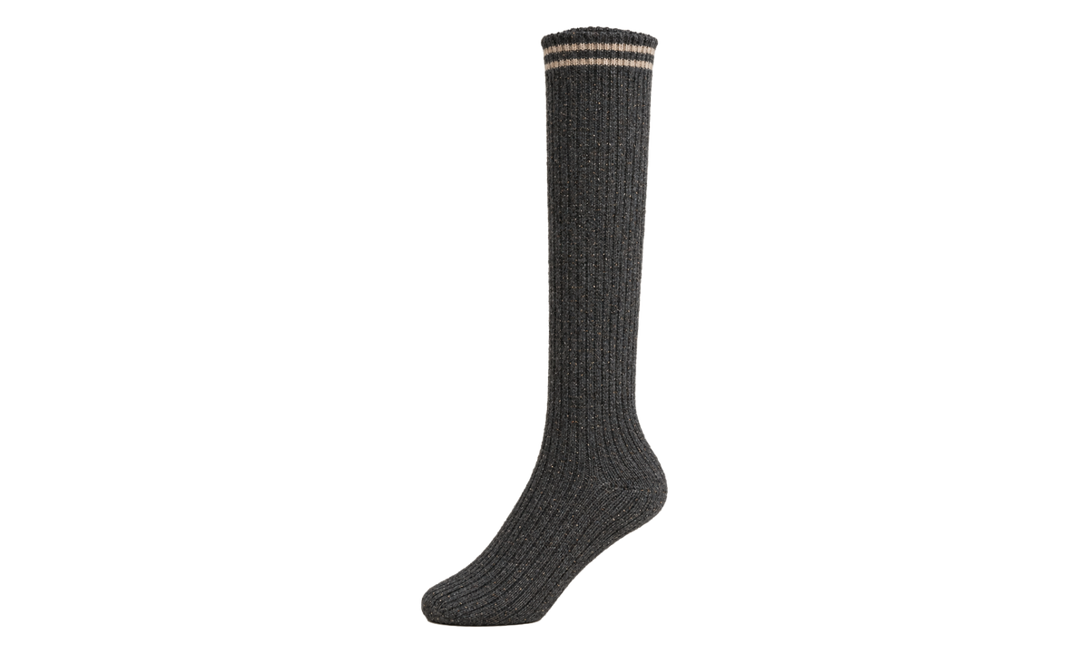Wool Blend Knee High Socks WMNS "Lignite" BRUN2624