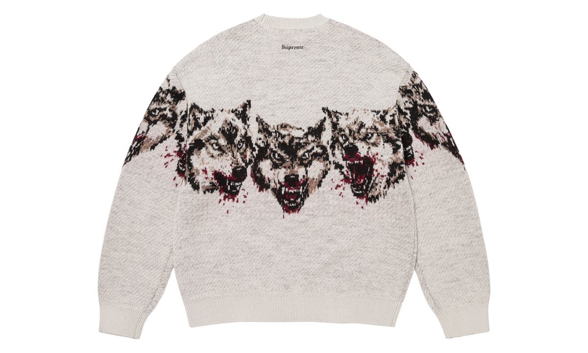 Wolves Sweater "FW26 - White" SU28919