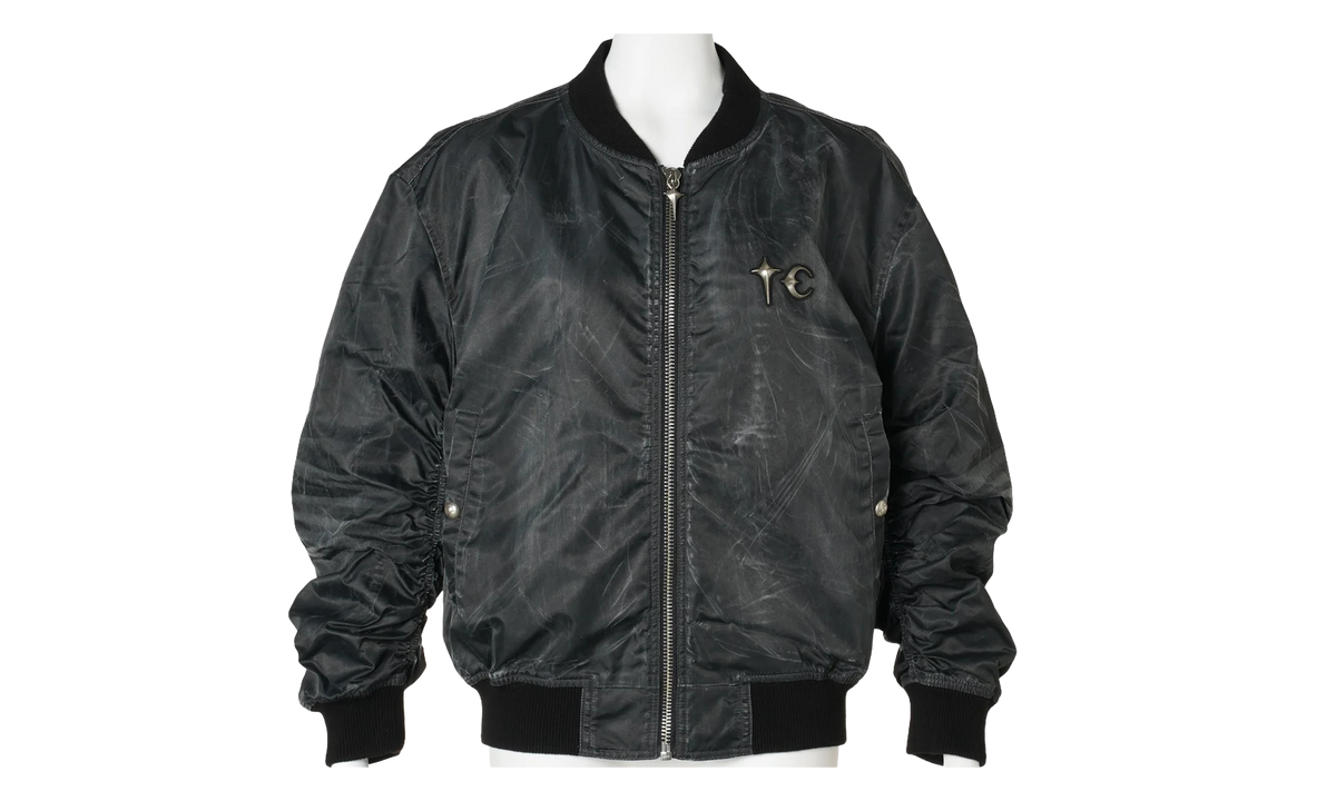 Jamong Two Tone Washed MA-1 Jacket "Black" TC26JK4303