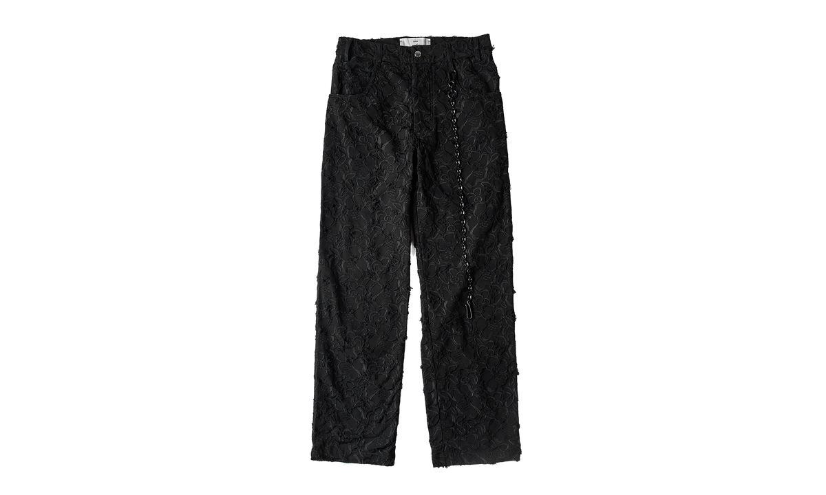 Long Work Pant "Black" 242MPT086DSTRBLK