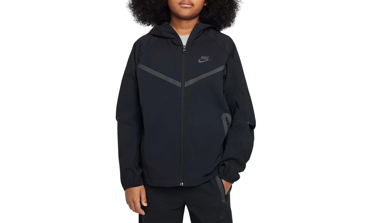 Tech Older Kids Woven Jacket "Black" HQ8911 010