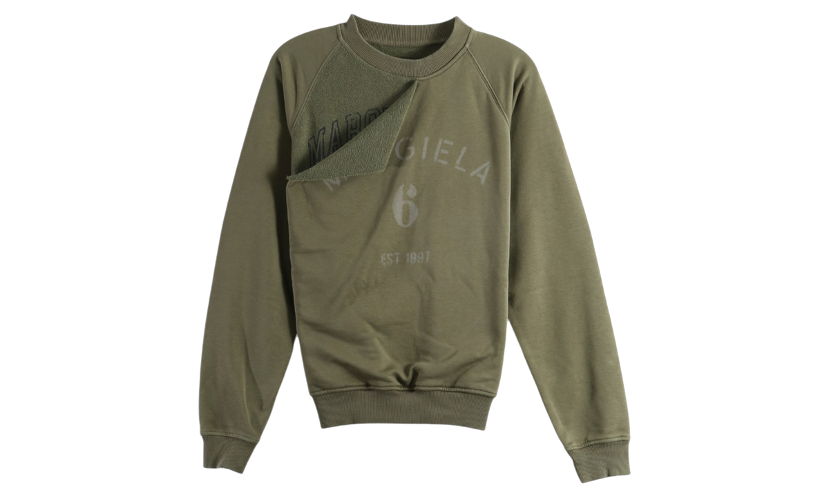 Tear Away Logo Sweatshirt "Washed Green" SH2GU0035M25013728
