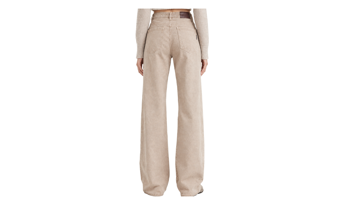 Wide Leg Trousers WMNS "Beige" BRUN2773