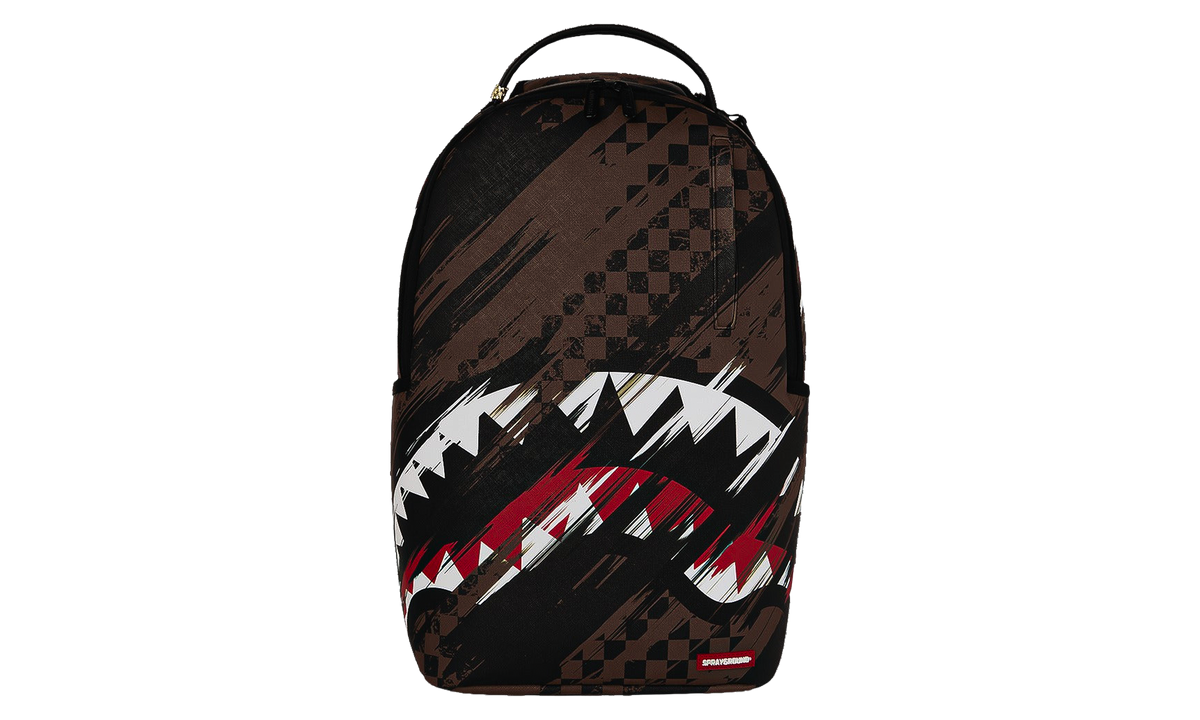 Sharks in Paris Night Drift Backpack "Brown / Black" SYG0108