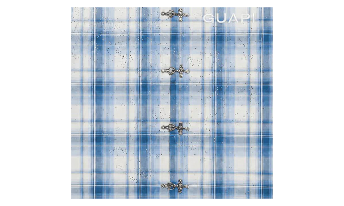 Glacier Plaid Shirt "Blue" GUA01