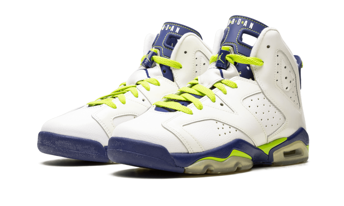 Air Jordan 6 Retro GS "Fierce Green" 543390 108