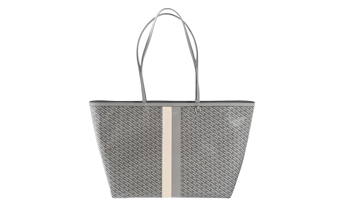 The Racer Tote Bag "Frost Grey Print" 178726 020
