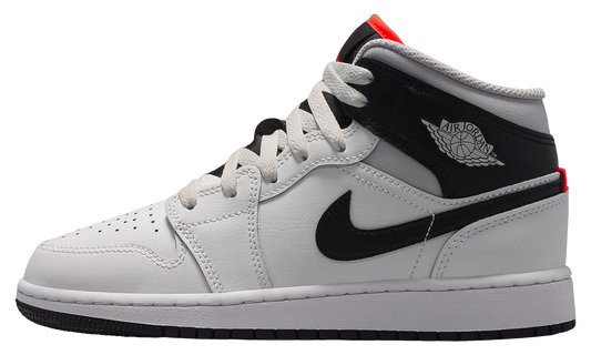 Air Jordan 1 Mid GS "Summit White Infrared Black" DQ8423 109