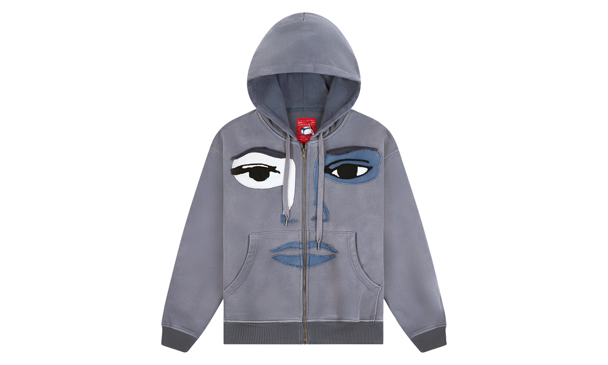 Face Hoodie "Slate" KS018