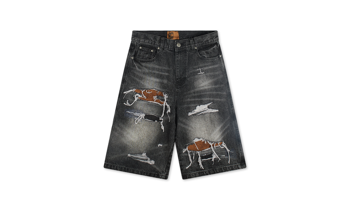 Nautical Treasure Map Jorts "Grey" BC24FWSP03