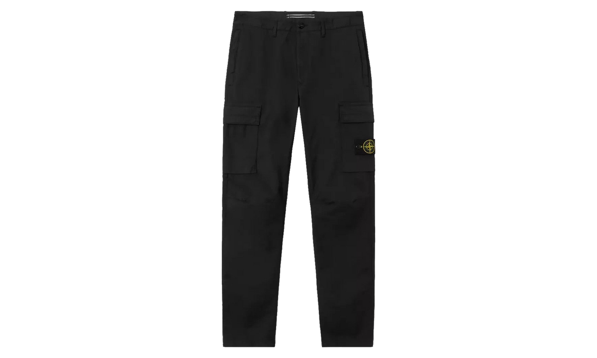 Regular Tapered Fit Cargo Pants "Black" 3100032 S0A10 V0029
