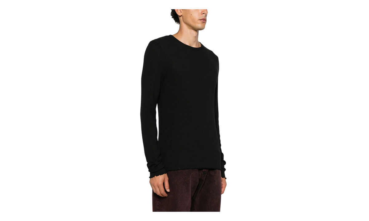 Elongated Long-Sleeve Tee "Charred Shade" M4266EC
