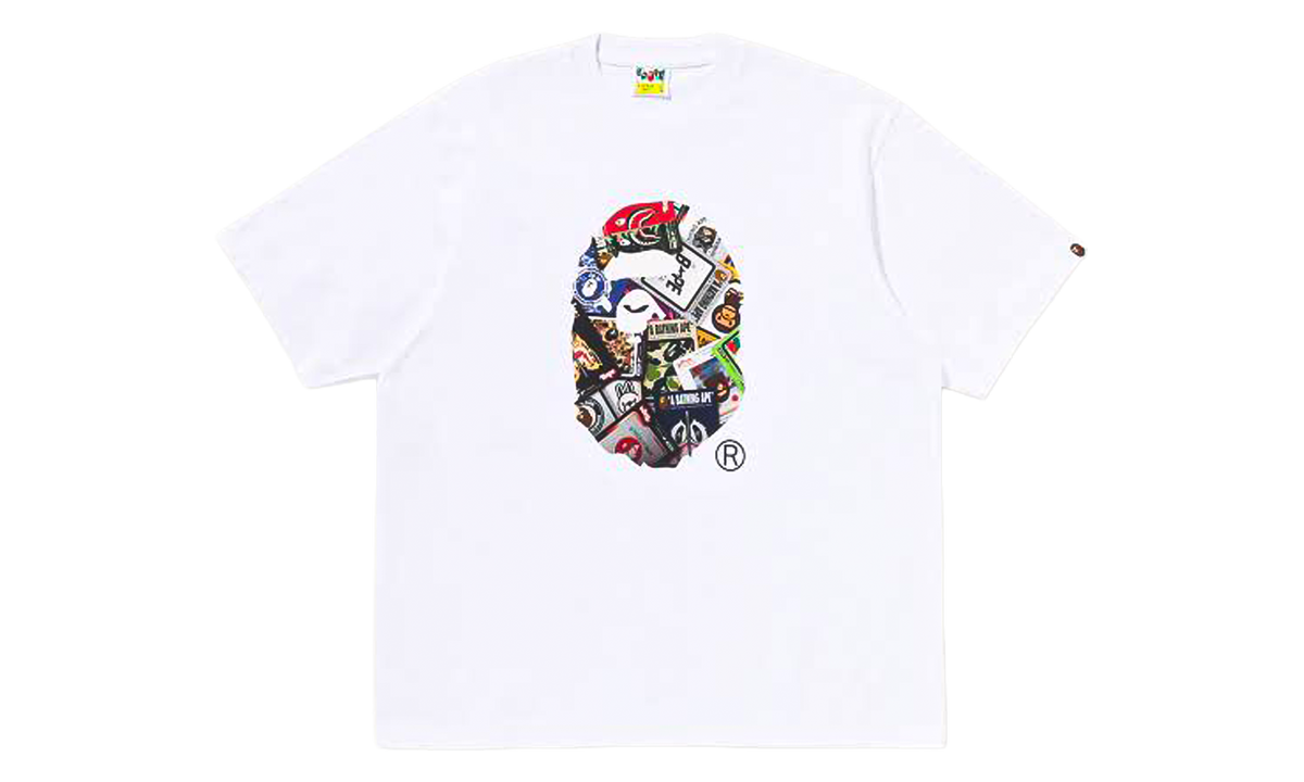 Collectible Card Ape Head Tee "White" BAPE131