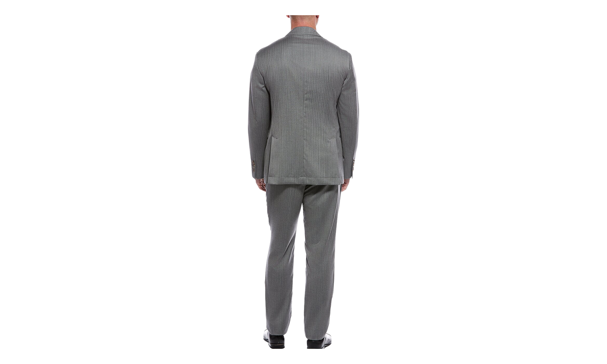 Pinstripe Suit "Light Grey" BRUN2611