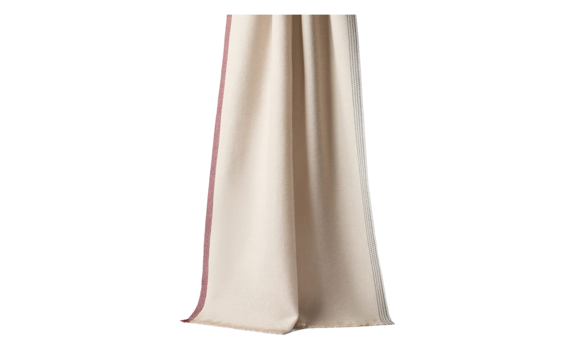 Wool Silk Blend Scarf "Sand" BRUN2629