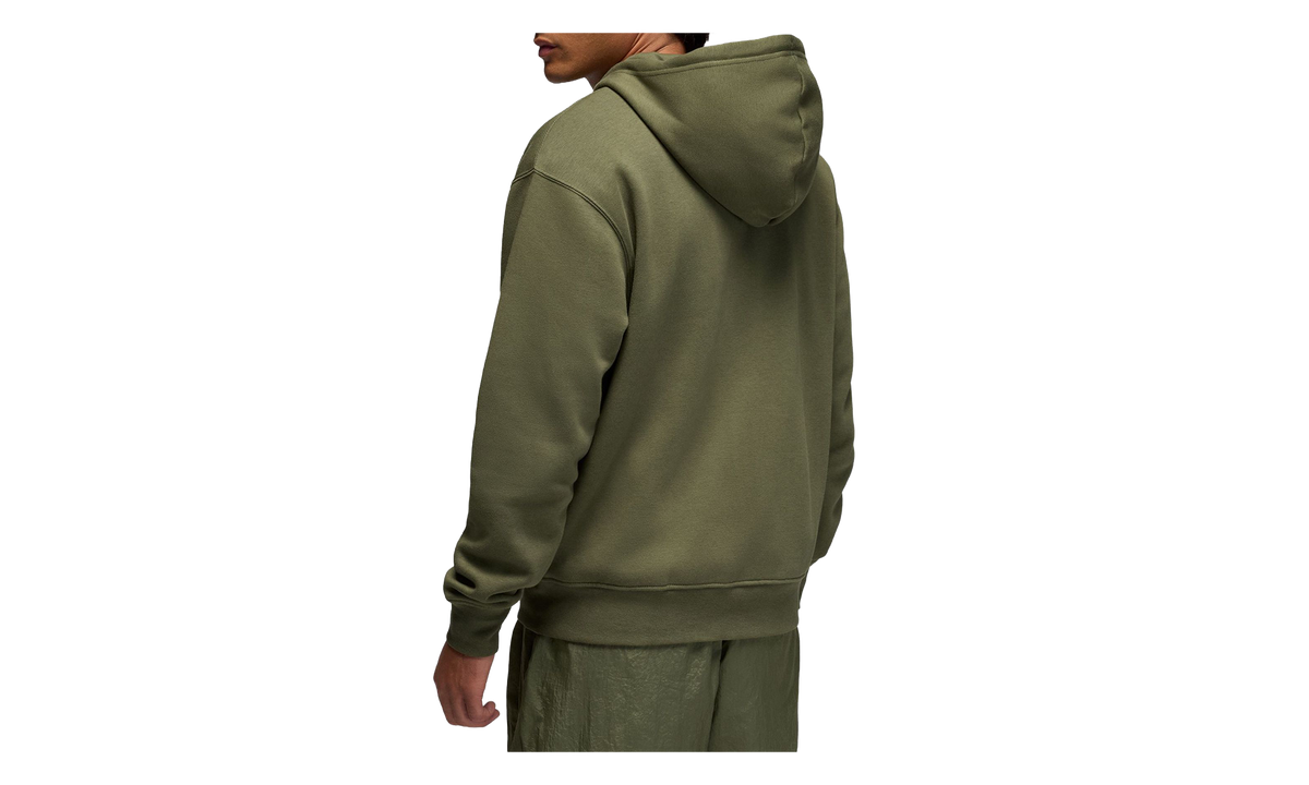 Jordan Brooklyn Fleece Full-Zip Hoodie "Olive / White" FV7289 222