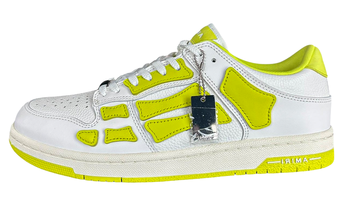 Skel Top Low "White Fluorescent Yellow" PF22MFS003 146
