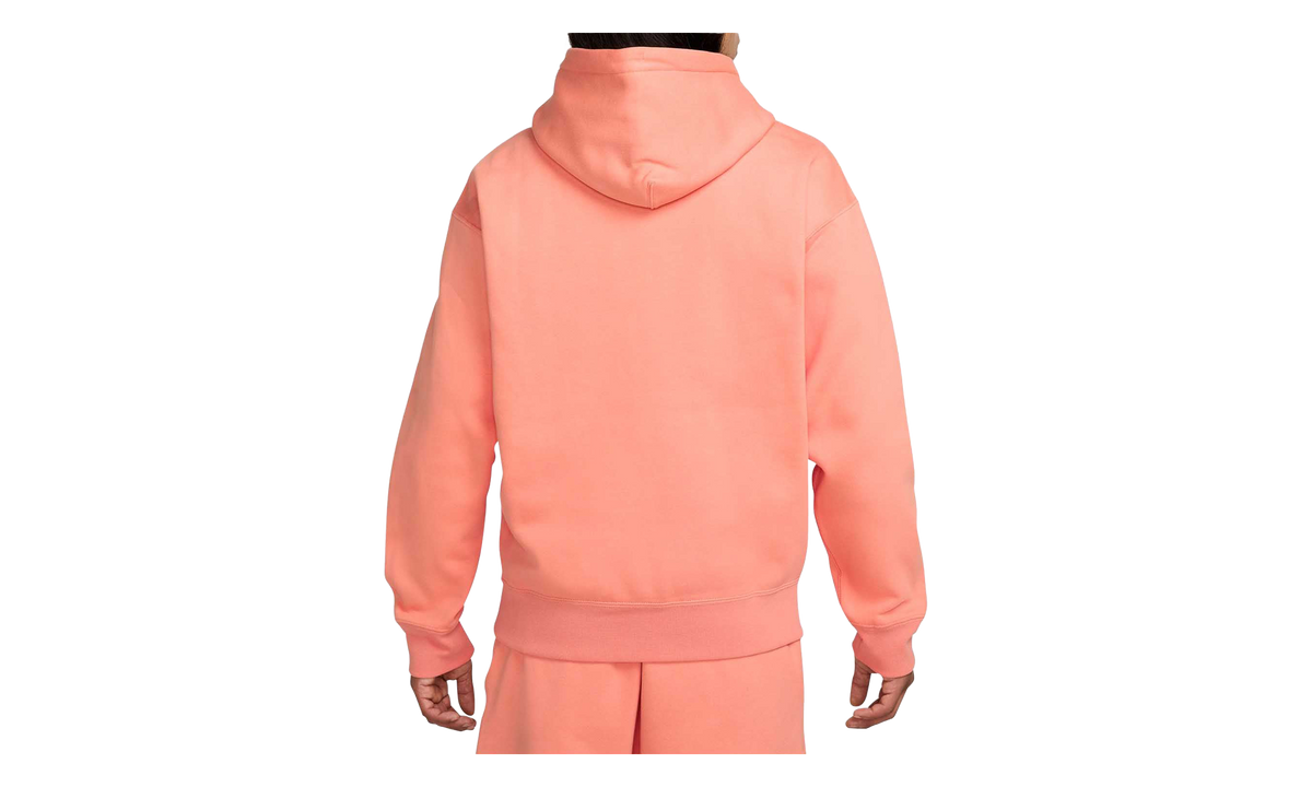 Solo Swoosh Fleece Pullover Hoodie "Peach" DX1355 844