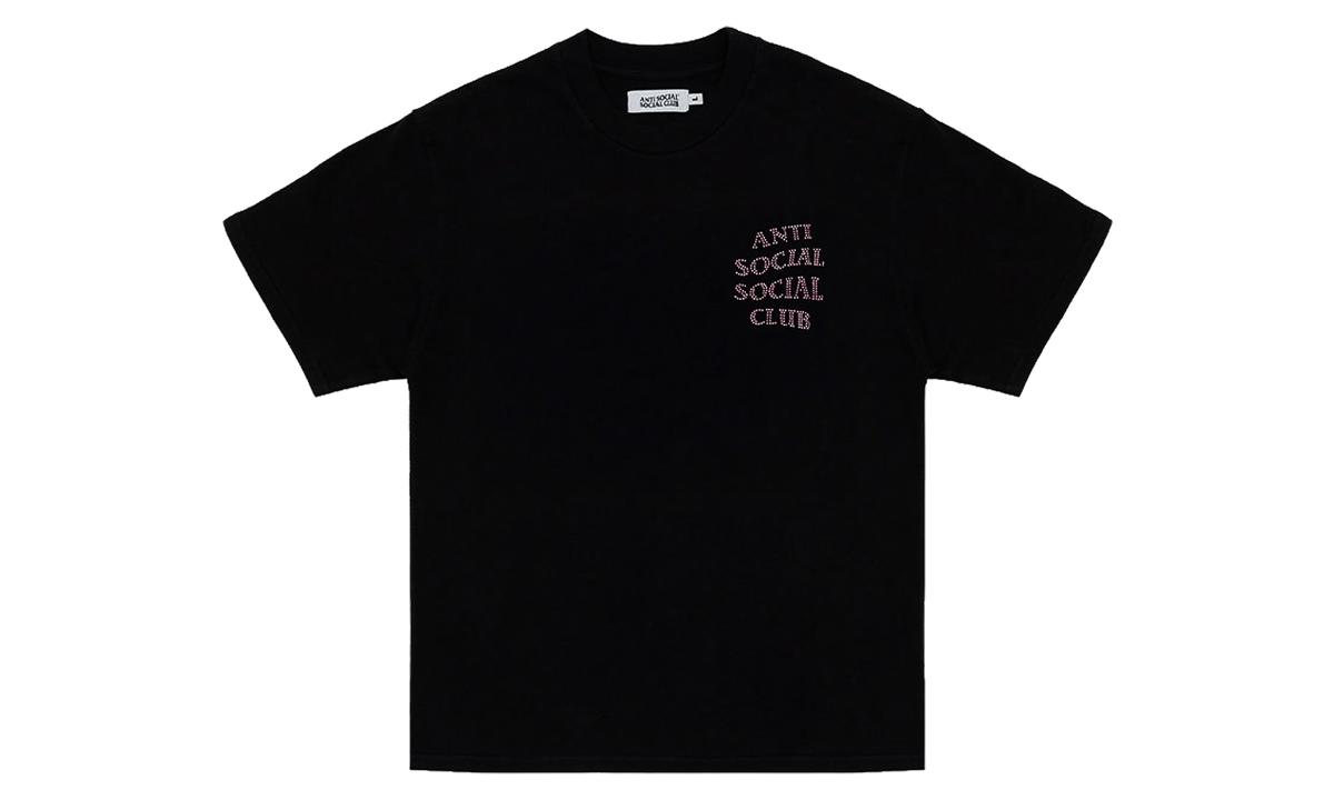 Rhinestone Mind Games Tee "Black Pink" ASSCSS26SS24
