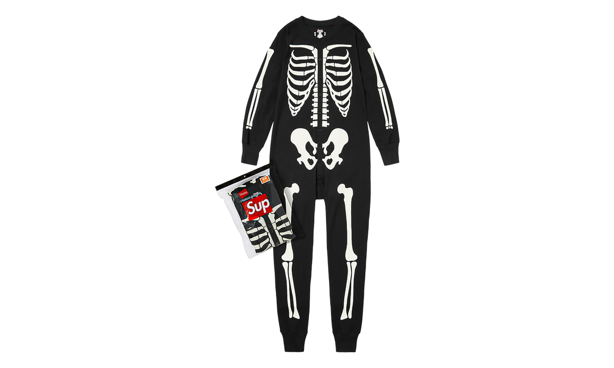 Hanes Bones Thermal Union Suit (1 pack) "FW26 - Black" SU29101