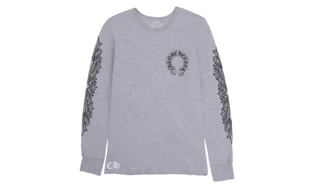 Horseshoe Logo Thermal Long-Sleeve Tee "Grey" CHRM2058