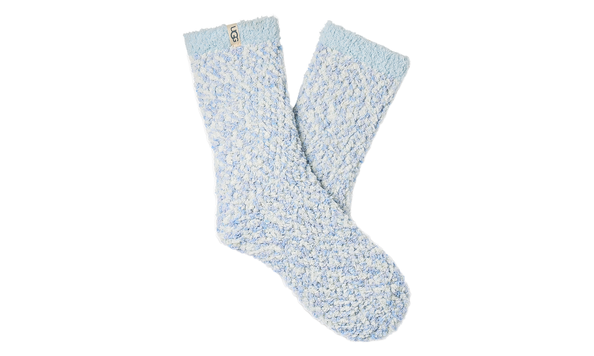 Cozy Chenille Socks "Sky Blue" UAS0011W SKBL