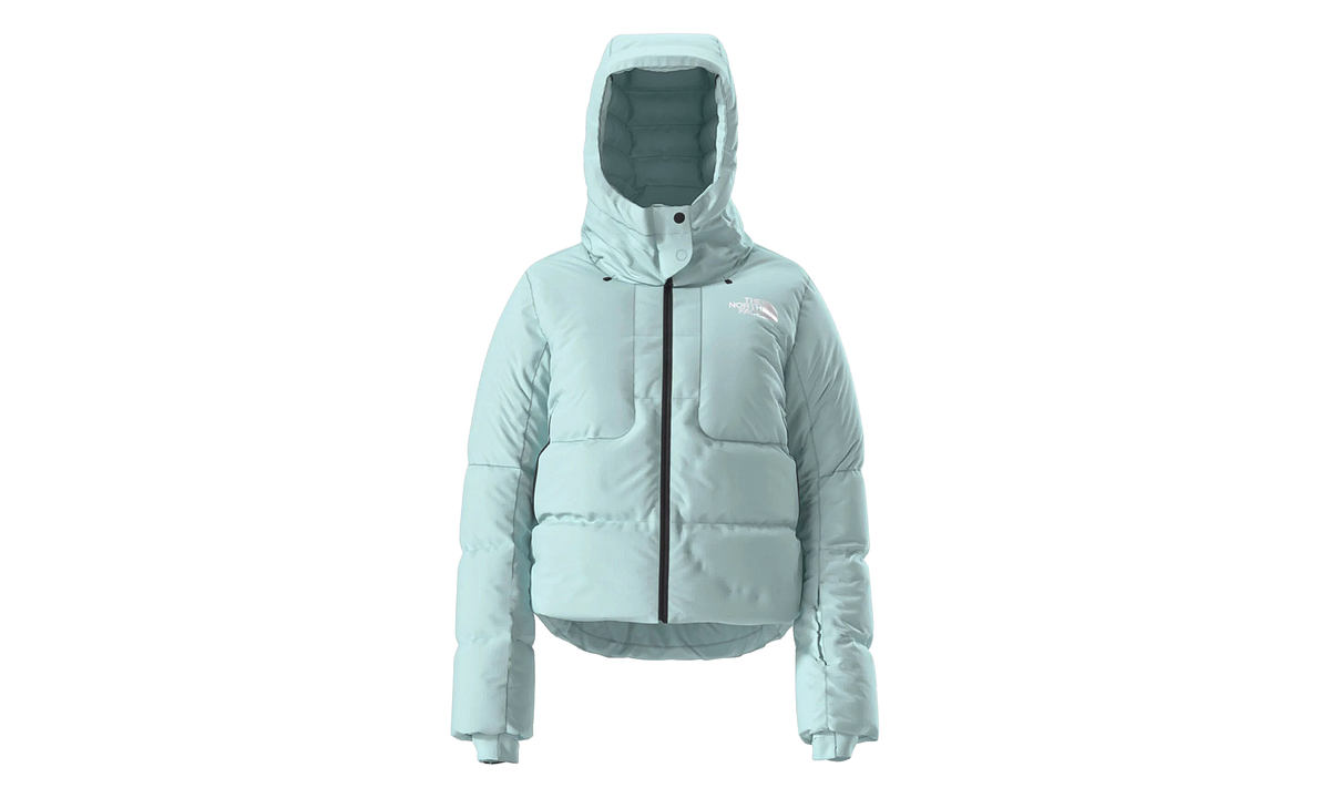 Cold Spell Cropped Down Jacket "Light Blue" 87WT H7M