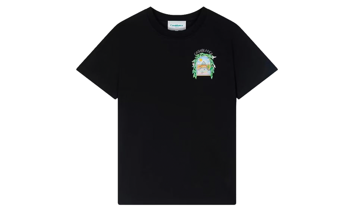 L'Arche De Tennis Short-Sleeve T‑Shirt "Black" MPS25 JTS 001 16