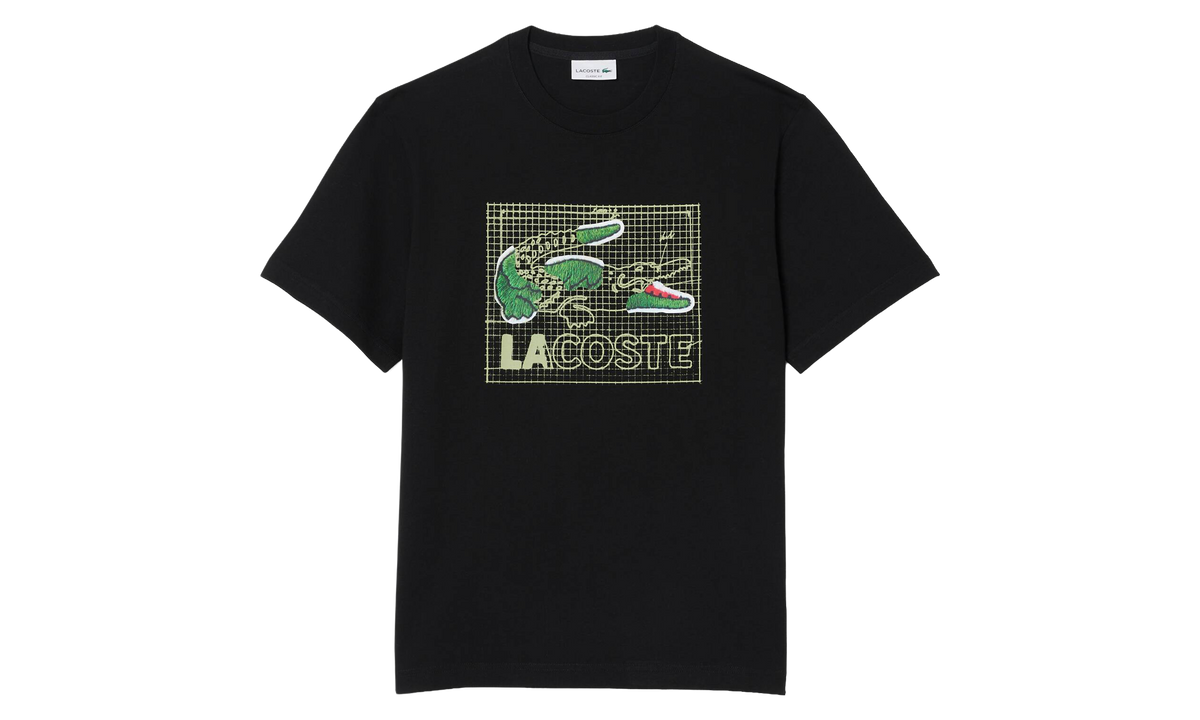 Printed Cotton T-Shirt "Black" TH1446-51-031