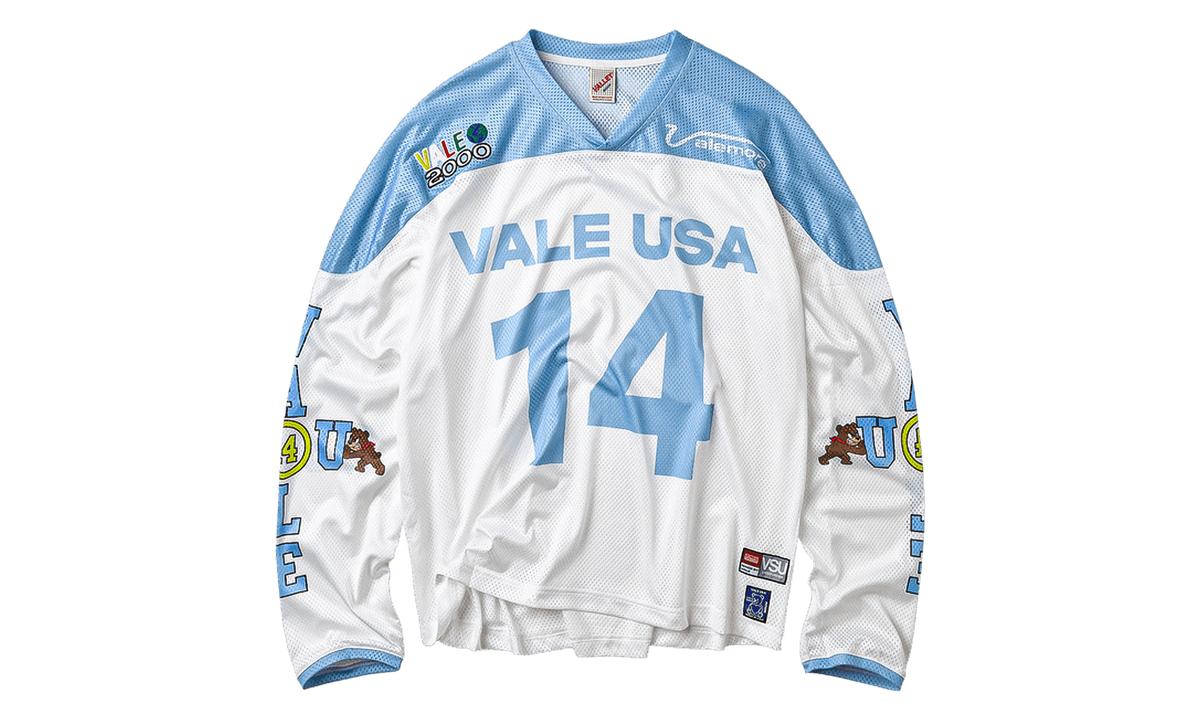 Valemore Skies Jersey "White / Light Blue" VAL494