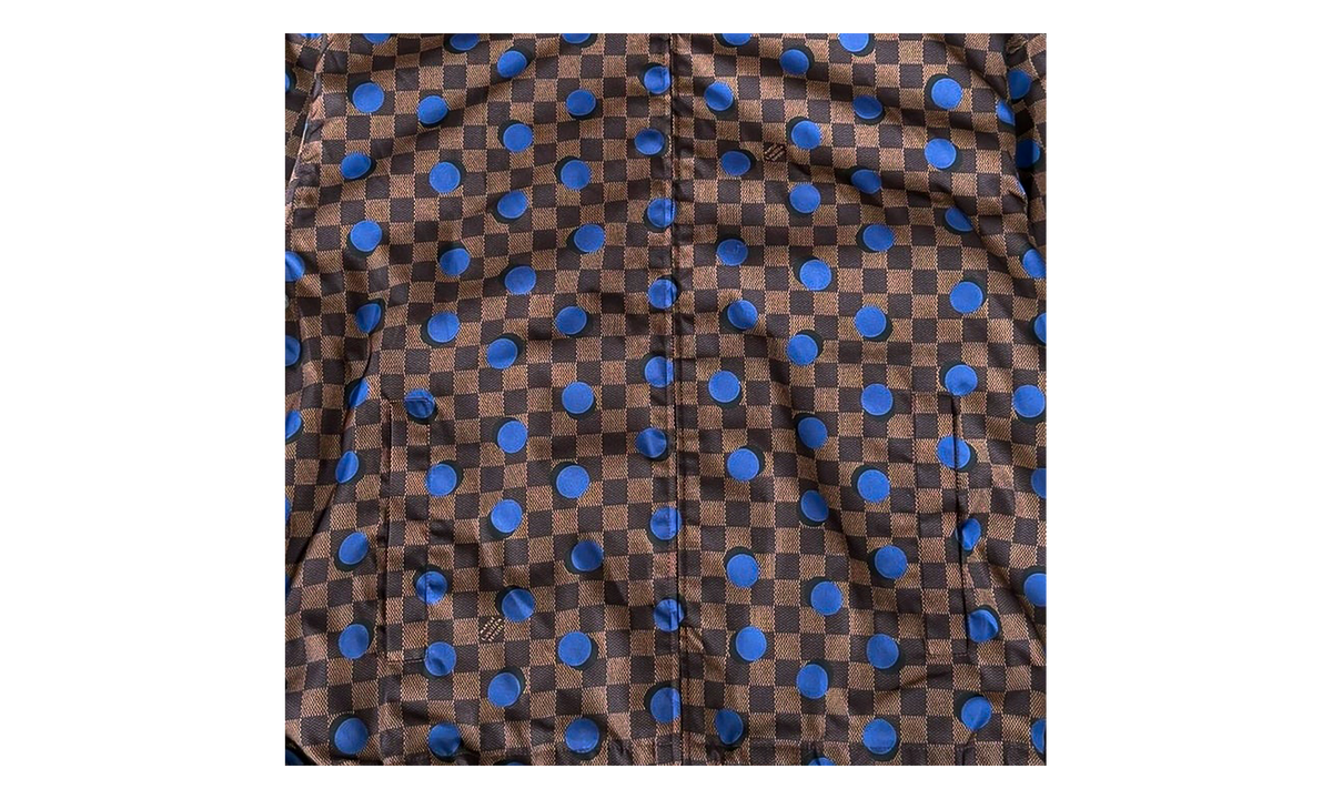 Damier Polka Dot Windbreaker "Brown & Blue" 1AK6MG