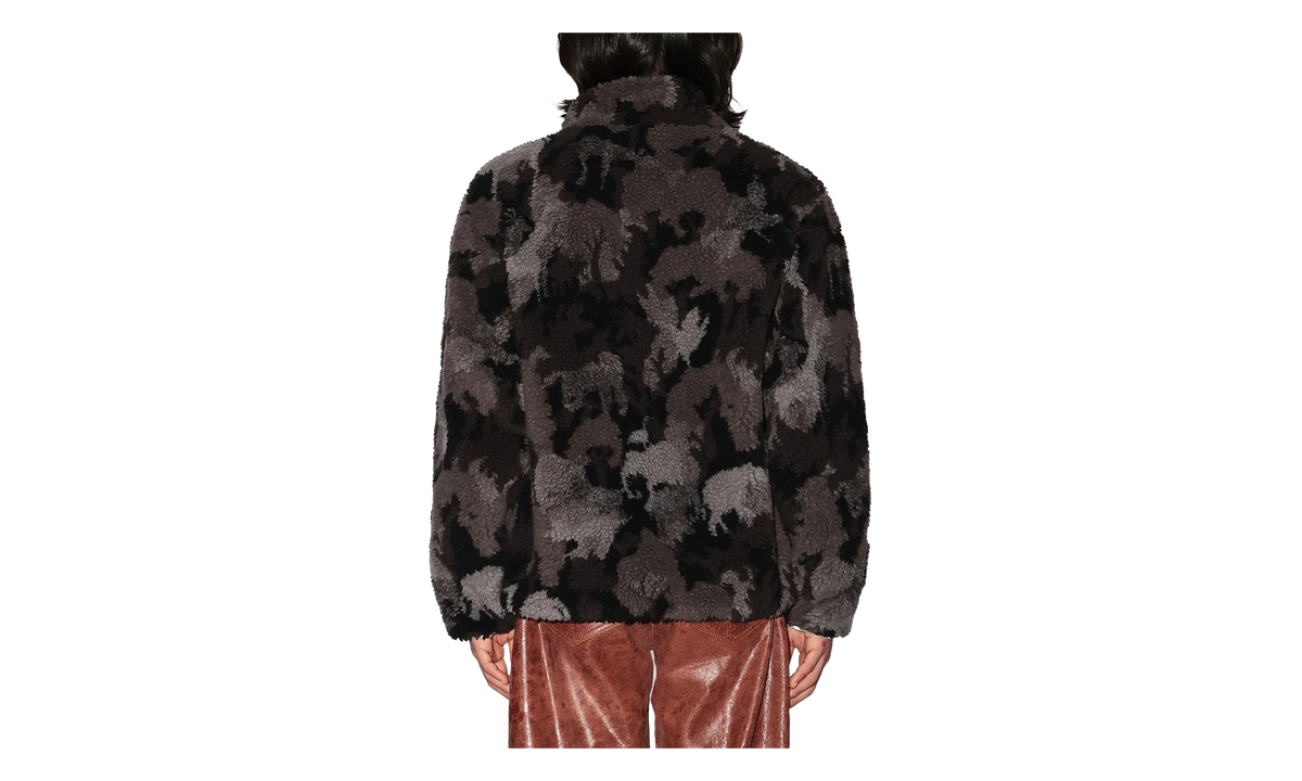 Camouflage Boa Jacket "Grey" 12115651 GREY